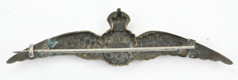 British WW1 1913 RFC Pilot Wing 'Gaunt London'