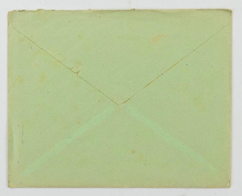 German Waffen-SS Feldpost Letter with Envelop