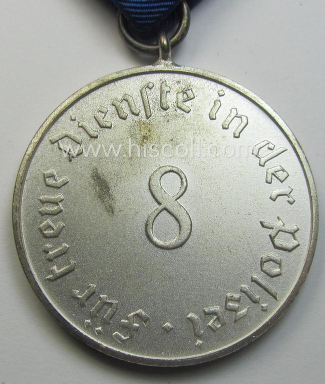 'Polizei-Dienstauszeichnung 3. Stufe' that comes stored in its green-coloured etui