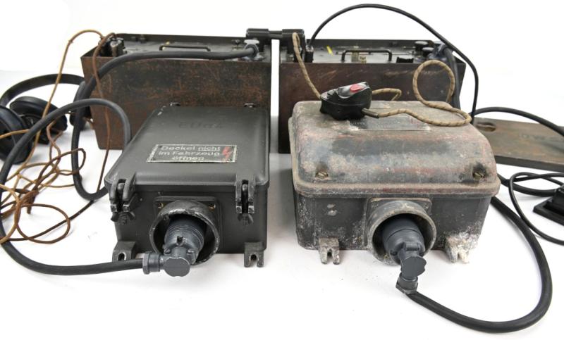 German WH Panzer Tank Radio Set