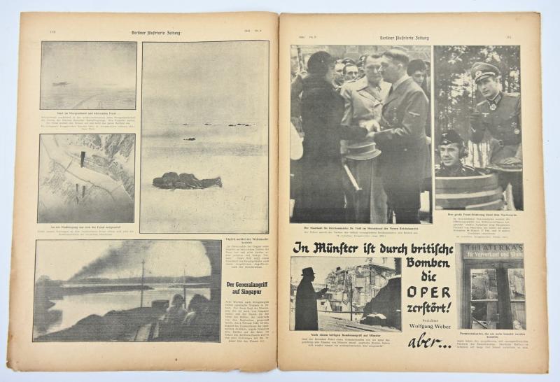 German Berliner Illustrierte Zeitung Newspaper December 1942