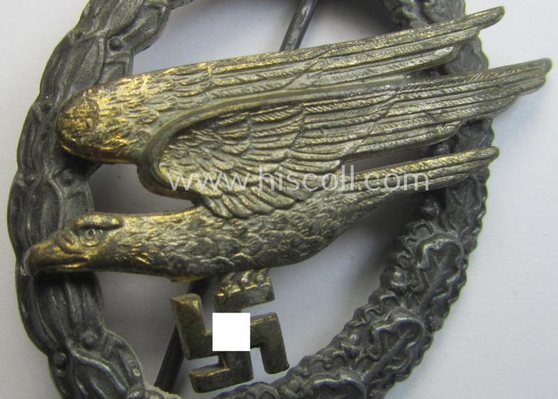 WH (Luftwaffe) 'Fallschirmschützen-Abzeichen' by the 'Assmann & Söhne'-company