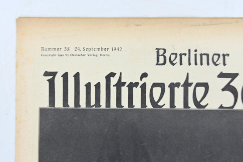 German Berliner Illustrierte Zeitung Newspaper 1942