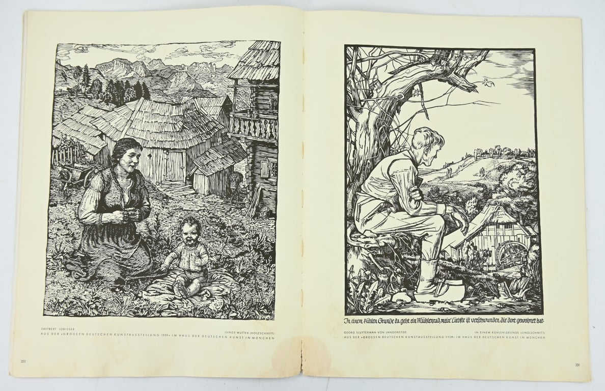 German Third Reich Magazine 'die Kunst im Deutschen Reich' 1939