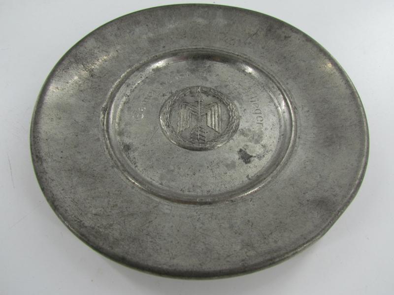 Luftwaffe Air force community of fighter pilots Plate