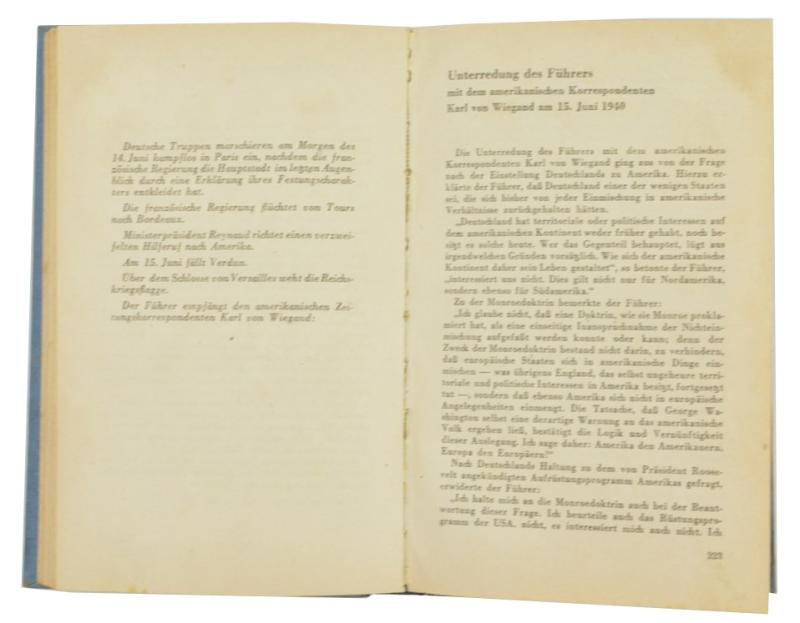 German Book 'Der großdeutsche Freiheitskampf'