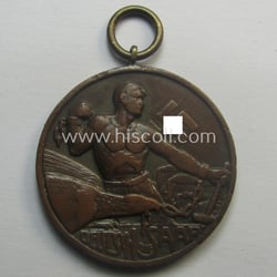 N.S.D.A.P.-related commemorative medal entitled: 'Deutsch die Saar -...