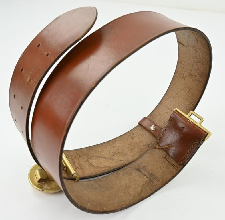 German NSDAP Political Officers Belt & Beltbuckle