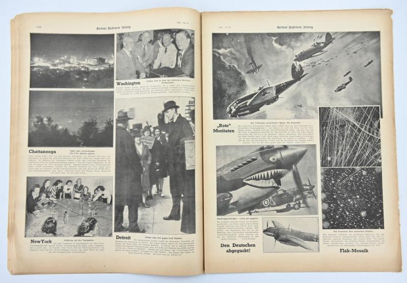 German Berliner Illustrierte Zeitung Newspaper December 1941