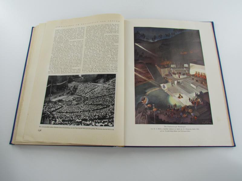 Olympia 1936 Band II Hardbound Book Olympics Results