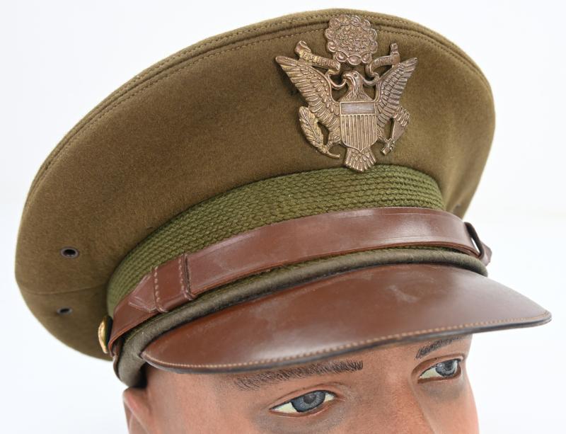 US WW2 Officer's Semi-Crusher Visor Cap