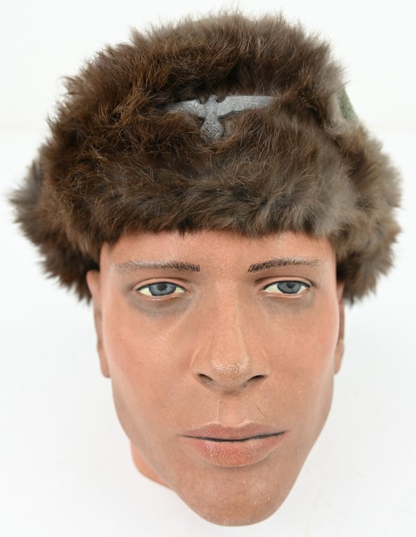 German WH Winter Cap Pelzmutze