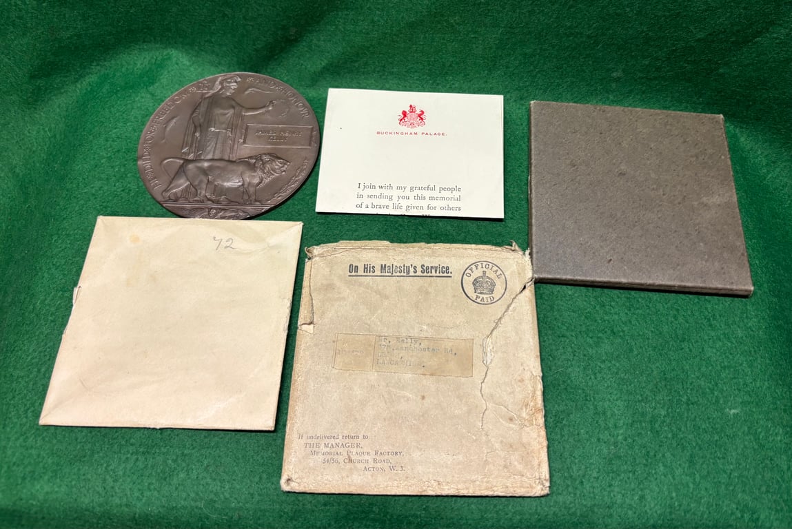 Casualty Group L 9831 Gunner Kelly RFA