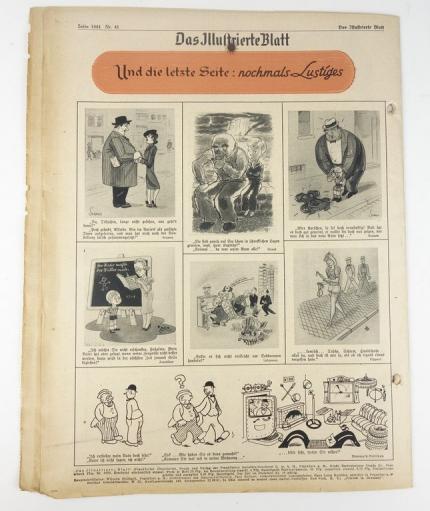 German Newspaper Frankfurter Illustrierte 7 October 1939