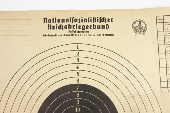 German Kyffhauserbund Shooting target disk
