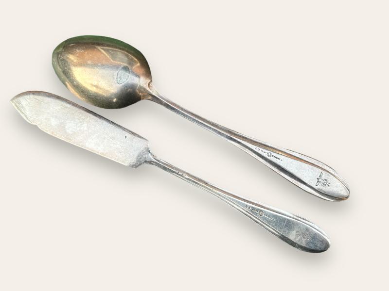 Kriegsmarine Silver Cutlery