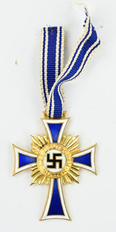German Mother's Cross in Gold with case