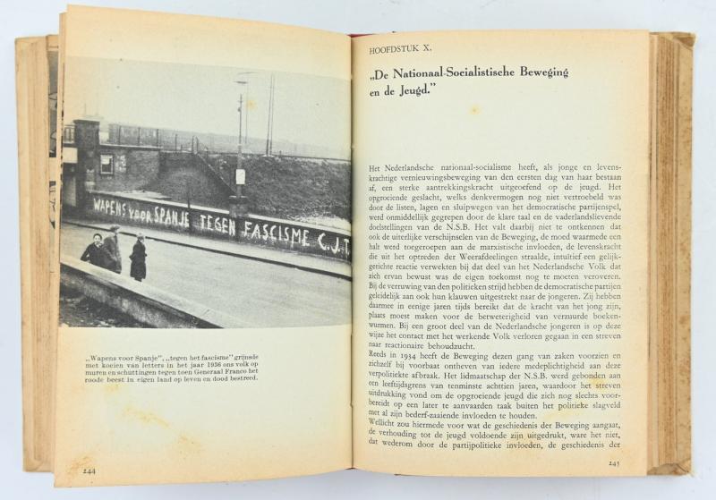 Dutch NSB Party Book 'Voor Volk en Vaderland'