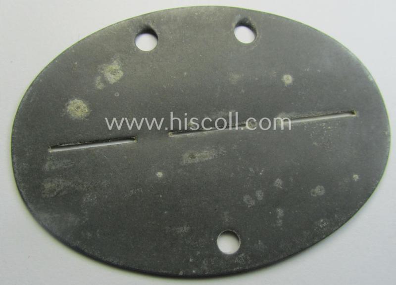 WH (Luftwaffe) 'Flieger-Ausbildung'- (ie. pilot-trainings'-) related ID-disc (ie. 'Erkennungsmarke'): '4. Flg.Ausb.Rgt. 42'