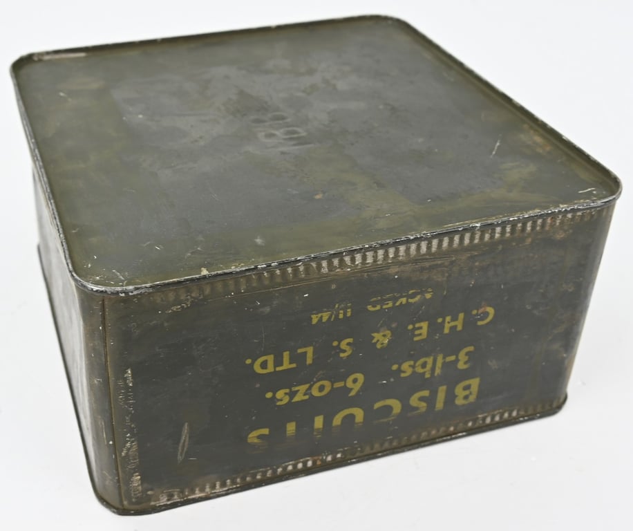 British WW2 Ration Box of Biscuits 1944