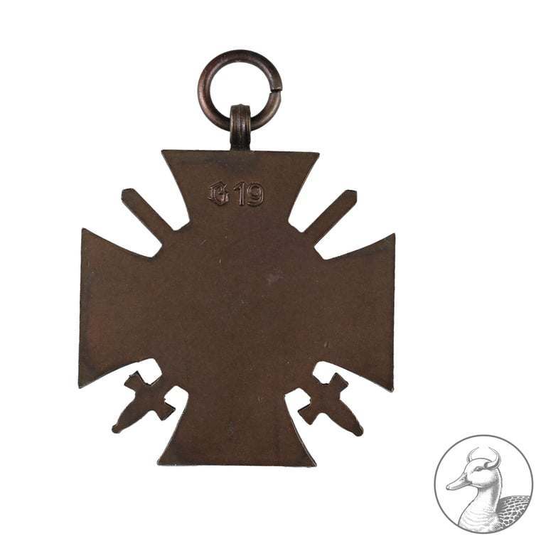 Eisernes Kreuz 2. Klasse 1914 und Ehrenkreuz für Frontkämpfer im Etui
