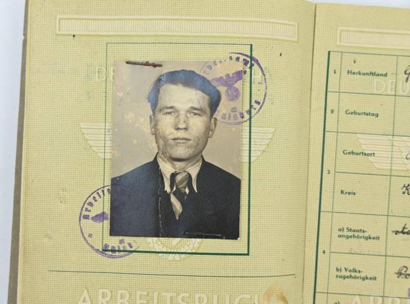 German Third Reich Foreign Workerspass