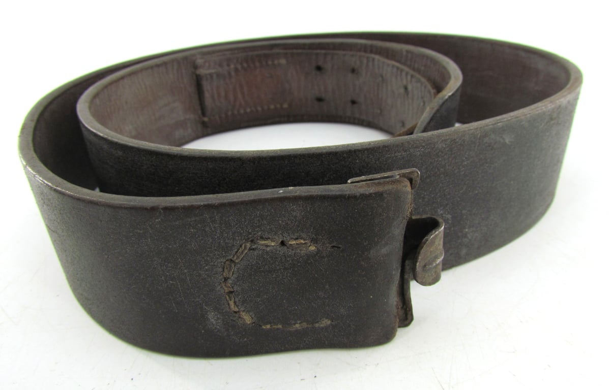 German Leather Equipment belt