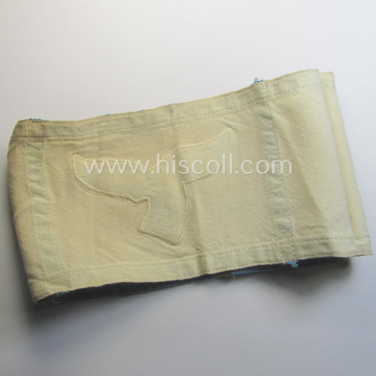 WH (Luftwaffe) armband (or: 'Dienst-Armbinde') as was (presumably) intended for (graduated-) staff-members serving within one of the air-force, officers'-cadet-schools