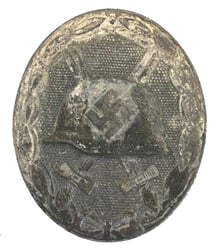 German Wound Badge in Silver '107'