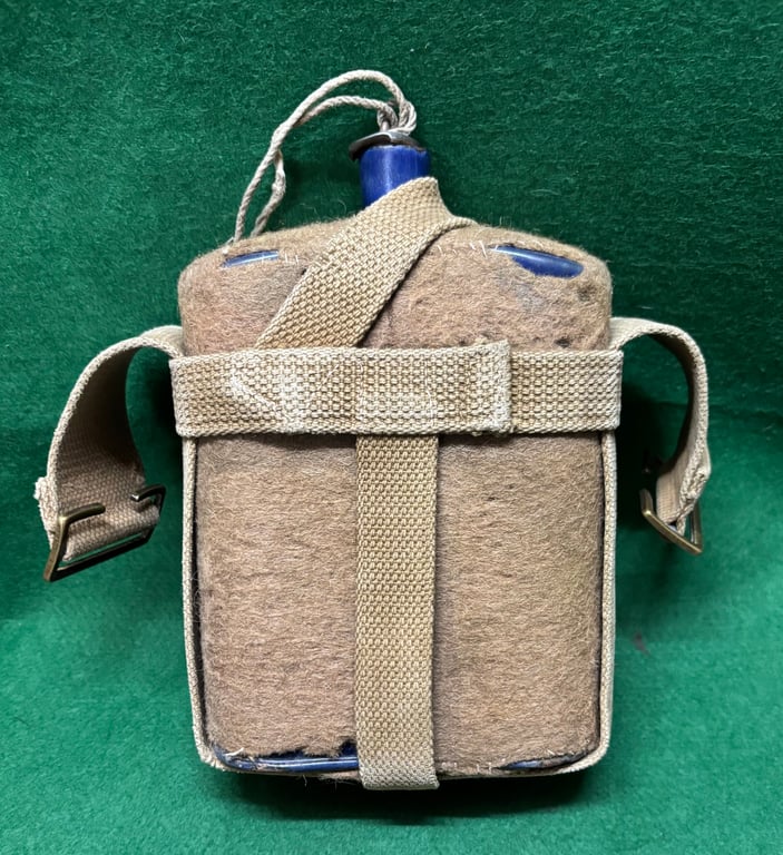 1908 Pattern Waterbottle Carrier and MKVI Waterbottle Dated 1915