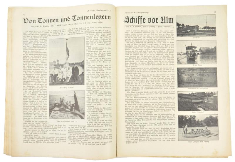 German KM Magazine 1936