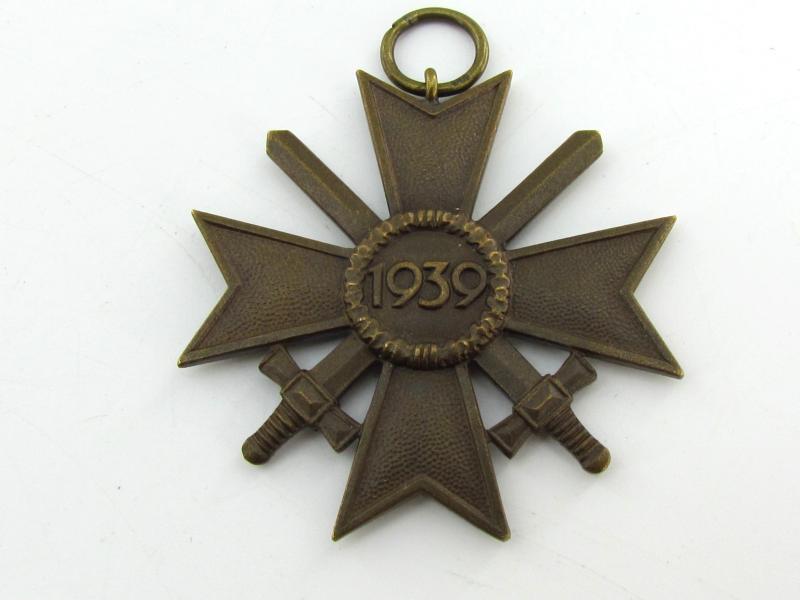 German War Merit Cross with Swords Marked 34
