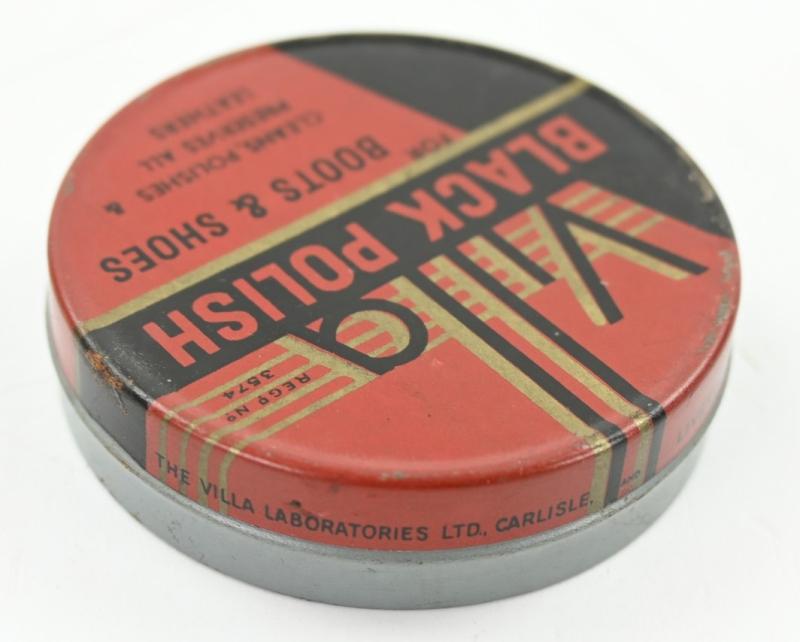 British WW2 Boot Polish Tin Can