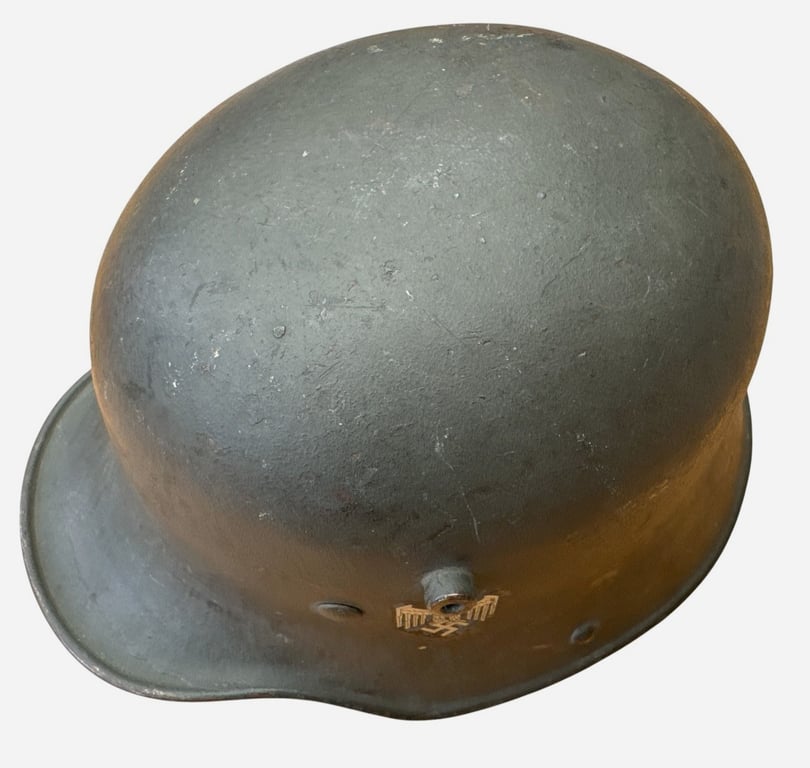 German M16 Transitional Single Decal Heer Helmet