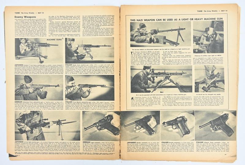 US WW2 Yank Magazine 1943