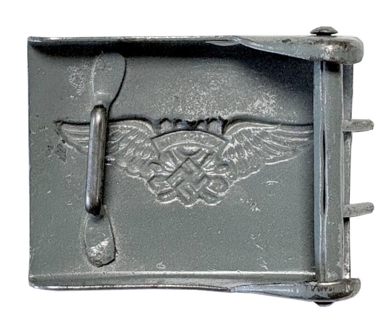 German Luftschutz Beltbuckle