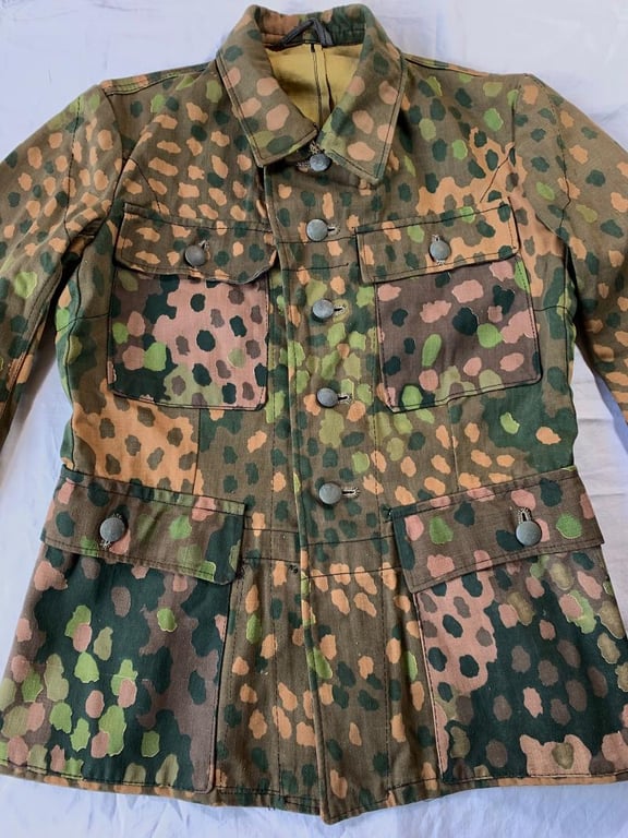 Waffen-SS M44 Dot Pattern 'SMOOTH' Camouflage Tunic