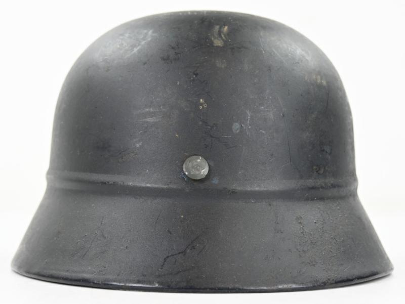German M35 Luftschutz Beaded Helmet