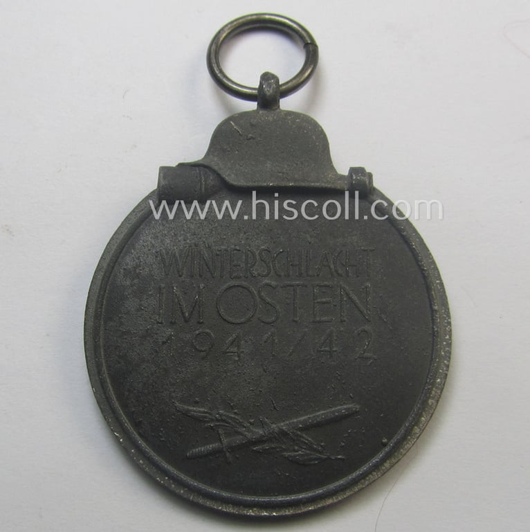 Medal-set: 'Winterschlacht im Osten 1941-42' being a typical non-maker-marked specimen that comes in a hardly used condition