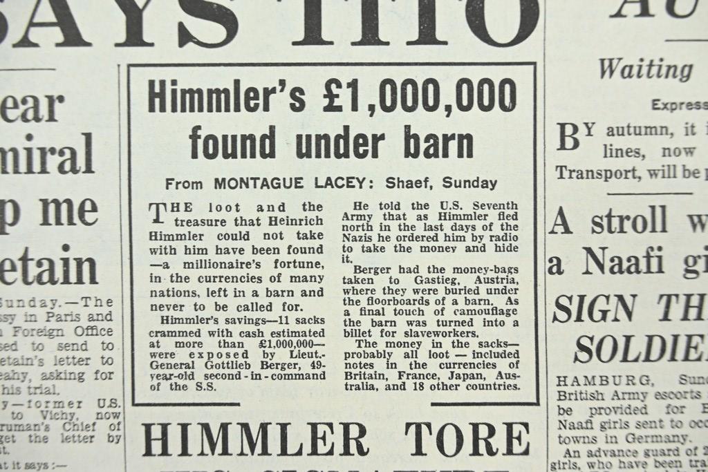 British WW2 Newspaper 'Daily Express'