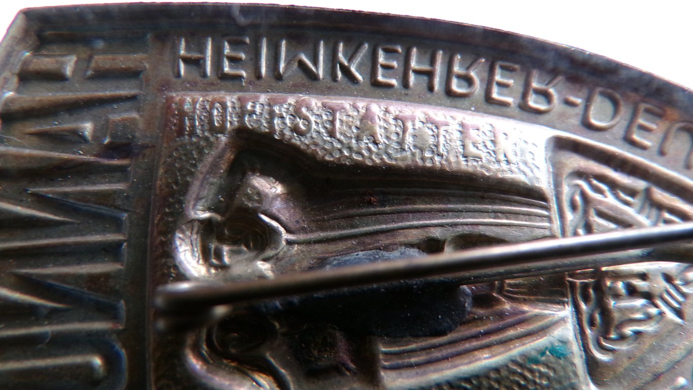 1955 Hannover Heimkehrer-Deutschlandtreffen Badge