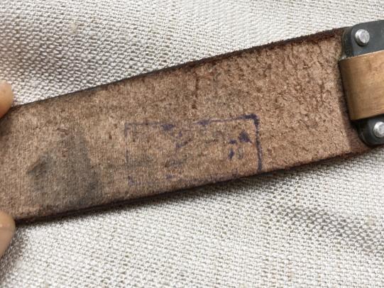 German FF33 Field Telephone Leather Carrying Strap