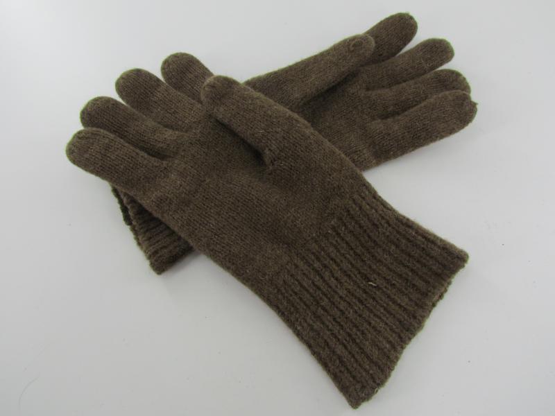 British WWII Army Woollen Gloves