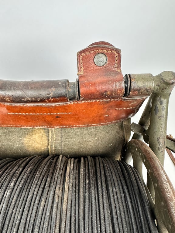 Original German WWII Cable Reel Backpack