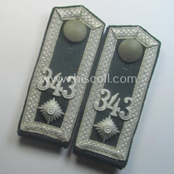 Pair of WH (Heeres), 'cyphered' so-called: 'M36'-pattern and/or...