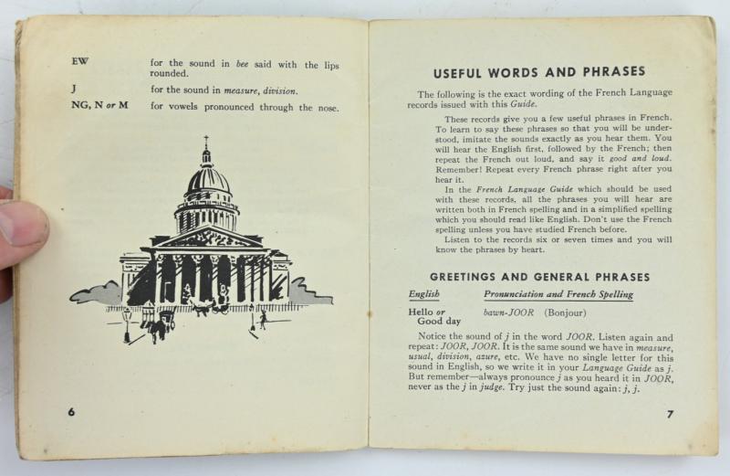 US WW2 French Language Guide
