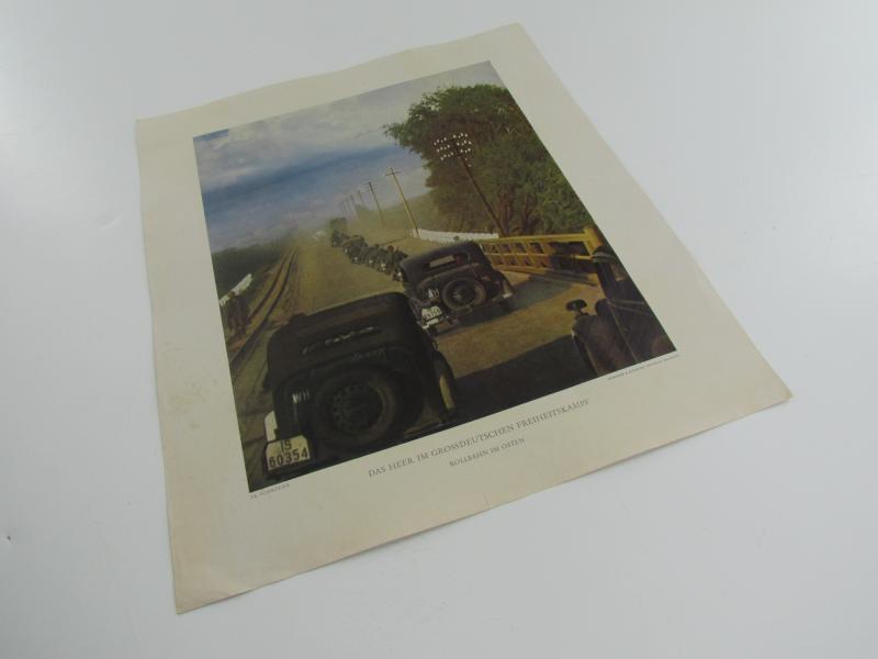 German.Printed Photo,”Das Heer Im Grossdeutschen Freiheitskampf