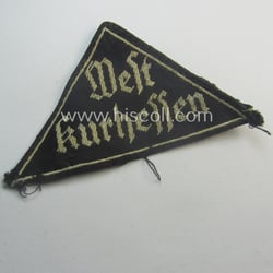 Neat, HJ/BDM ('Hitlerjugend' ie.: 'Bund Deutscher Mädel') district-triangle...