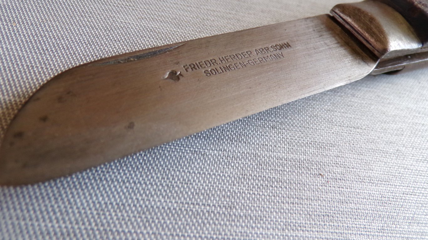 German Pocket Knife – Friedrich Herder Solingen