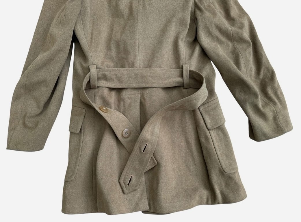 U.S. WWII Army Short Overcoat (Mackinaw Type) – Dated 1942